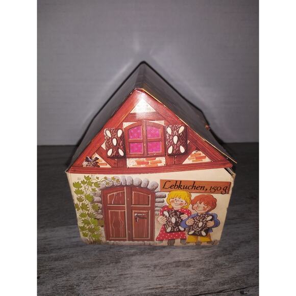 Lebkuchen-Herzen 150g E. Otto Schmidt House Box - Picture 1 of 6